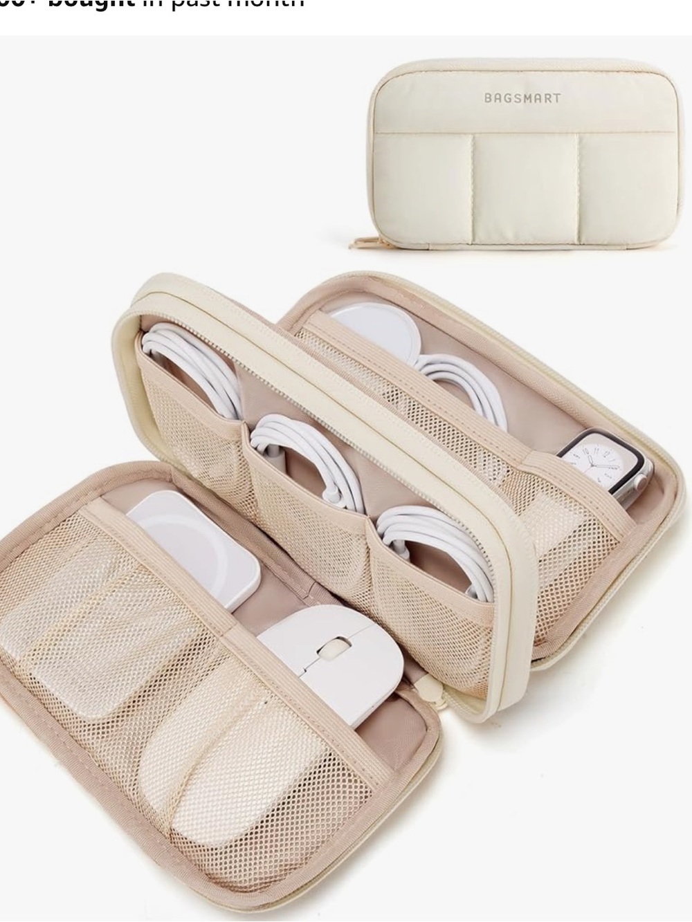 NWOT Aesthetic Minimalist Tech Organizer & Laptop Sleeve